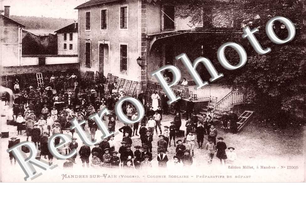 Colonie Scolaire, Preparatifs de depart