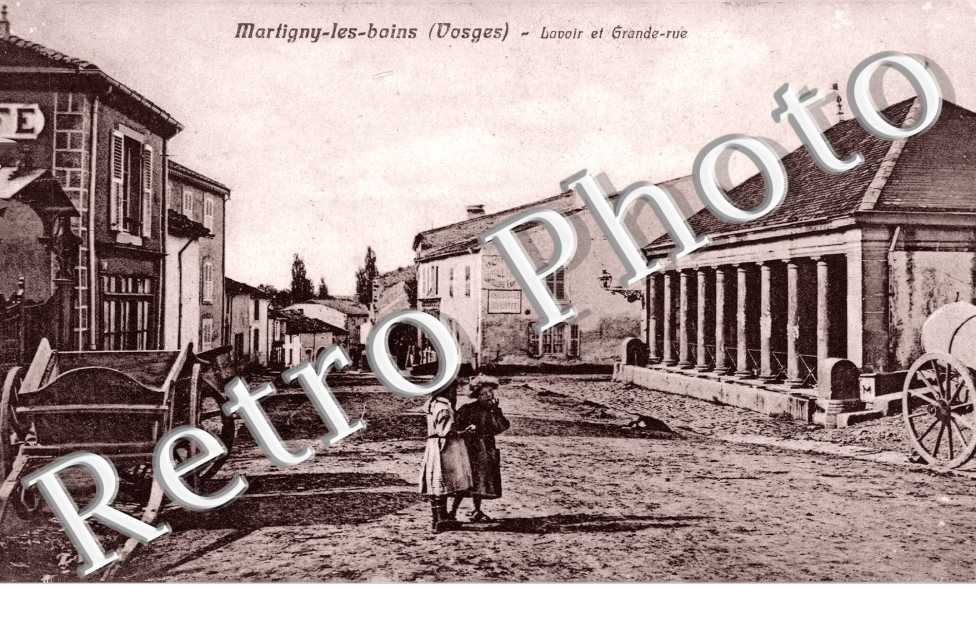 Lavoir et grande rue