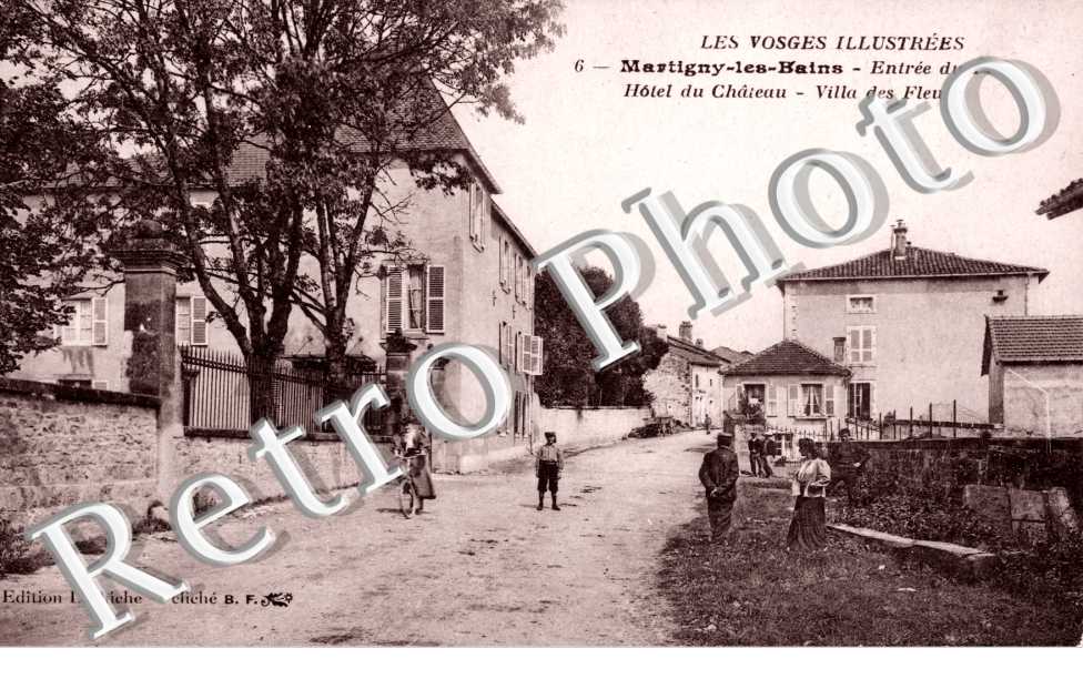 Entree du Parc, Hotel du Chateau, Villa des Fleurs