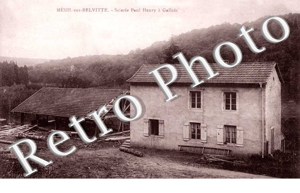 Scierie Paul Henry a Gallois