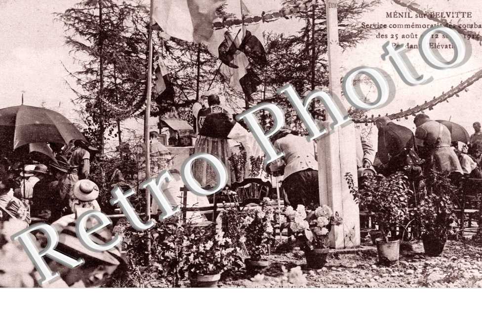 Service commemoratice 25 aout et 12 septembre 1917