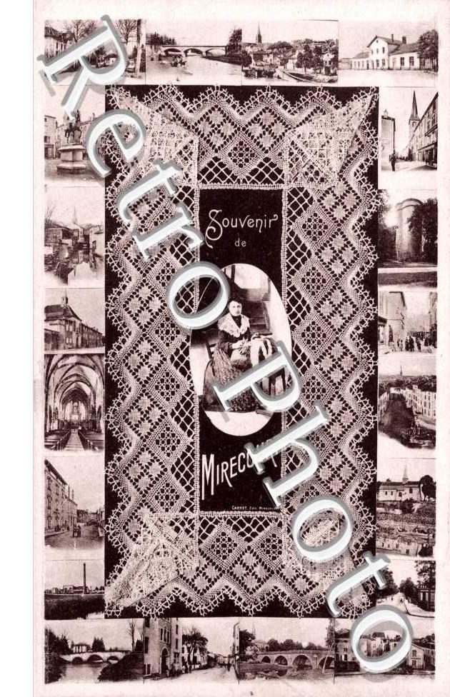 (carte mulivues), Souvenir de Mirecourt