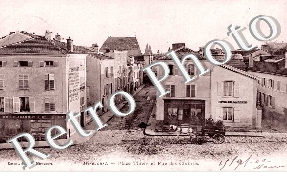 la Place Thiers et la Rue des Cloitres