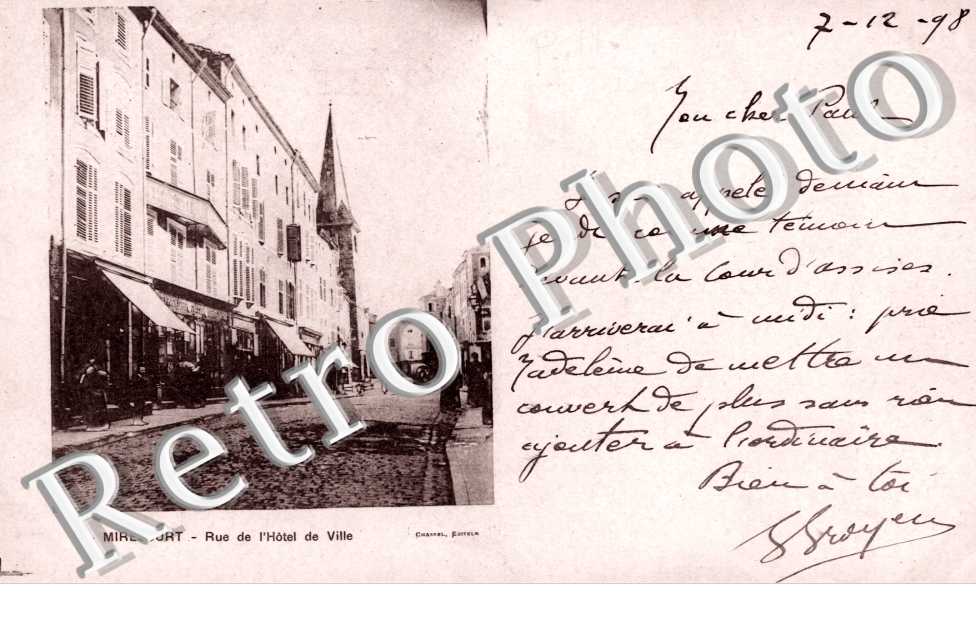Rue de l'Hotel de Ville