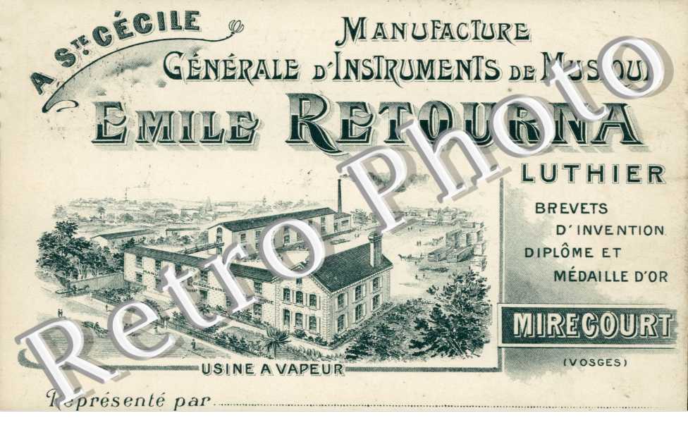 Manufacture Generale d'Instruments de Musique, Emile Retourna