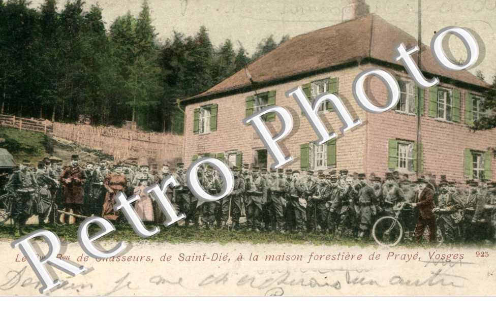Le 3eme de chasseures, la Maison Forestiere de Praye