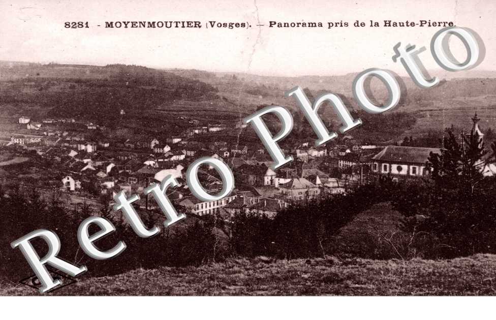 Panorama pris de la Haute Pierre