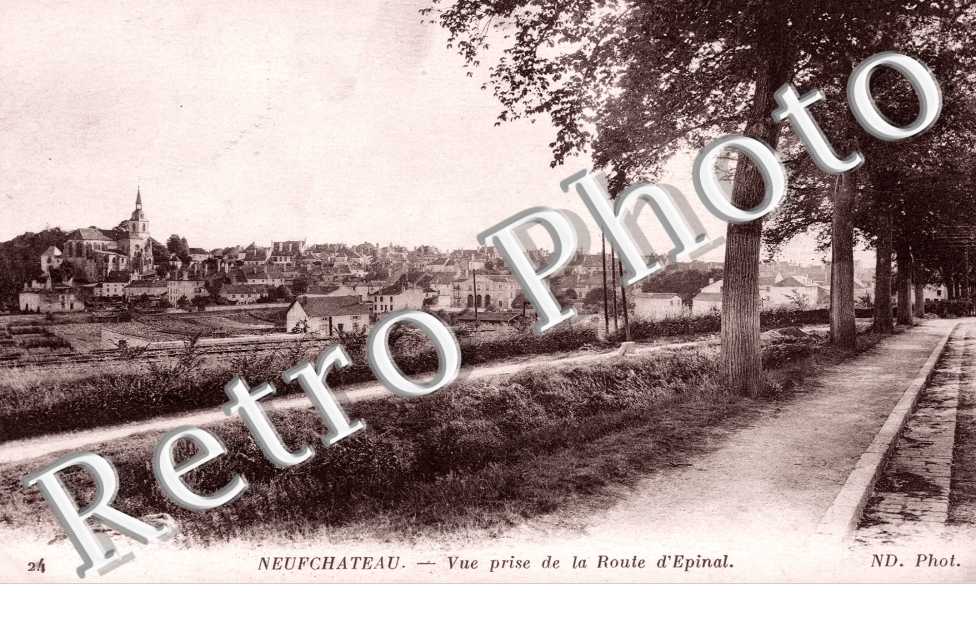 vue prise de la route d'Epinal
