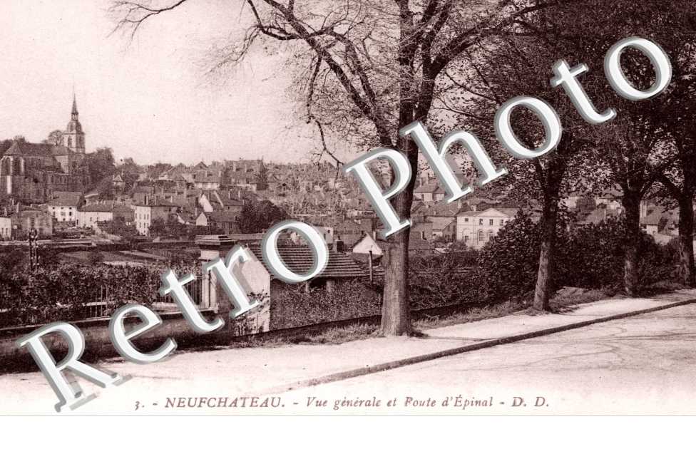Vue Generale et Route d'Epinal