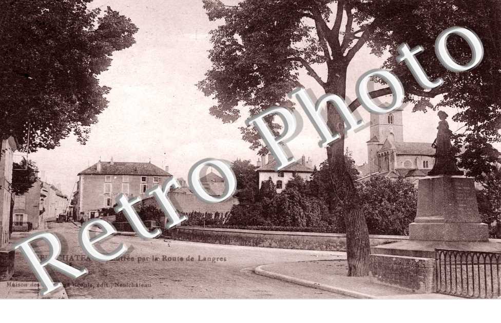 Entrée par la Route de Langres