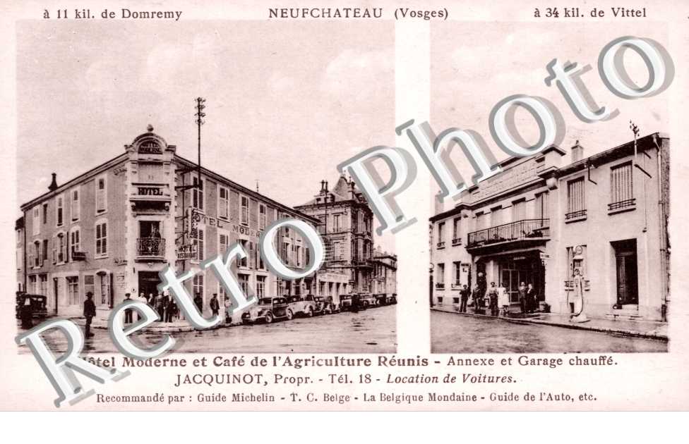 l'Hotel Moderne et le Cafe de l'Agriculture