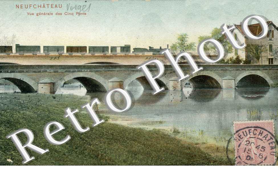 vue generale des cinq ponts