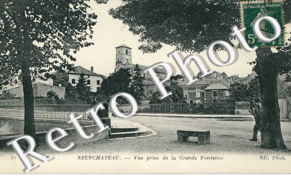 vue prise de la Grande Fontaine