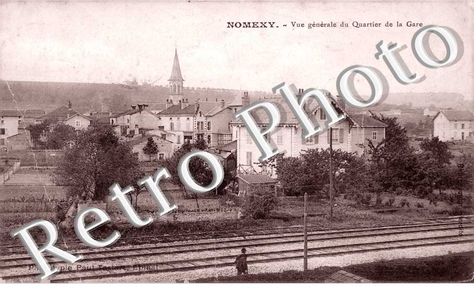 vue generale du quartier de la gare