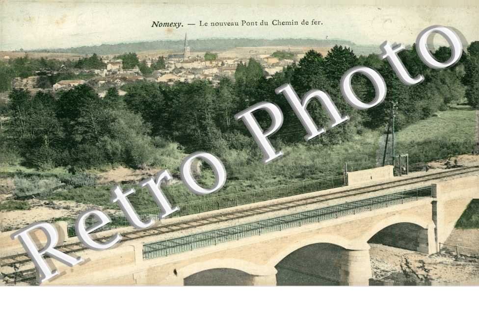 le nouveau pont du chemin de fer