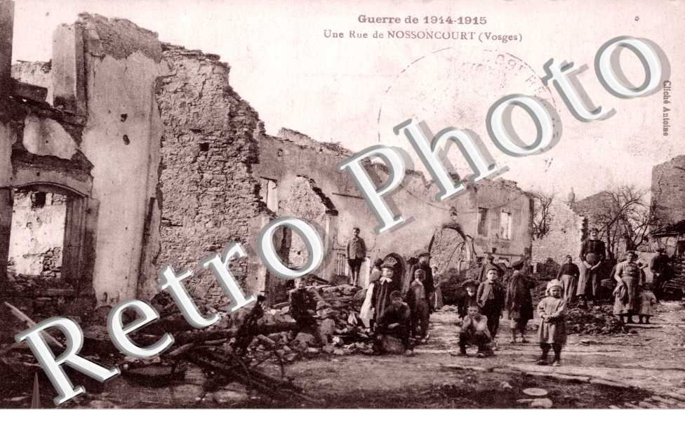 Une Rue detruite