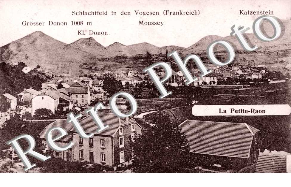 Schlachtfeld in den Vogesen