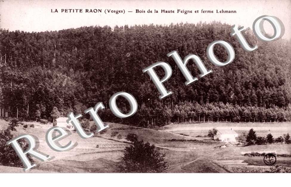 Bois de haute Feigne et ferme Lehmann