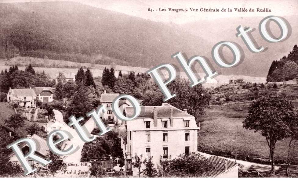 Vue generale de la vallee du Rudlin