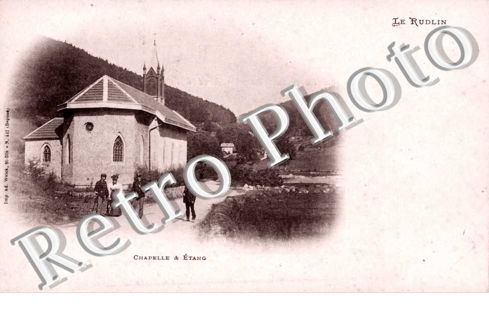 le Rudlin, la Chapelle et l'Etang
