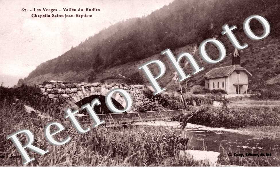 Vallée du Rudlin - Chapelle Saint Jean Baptiste