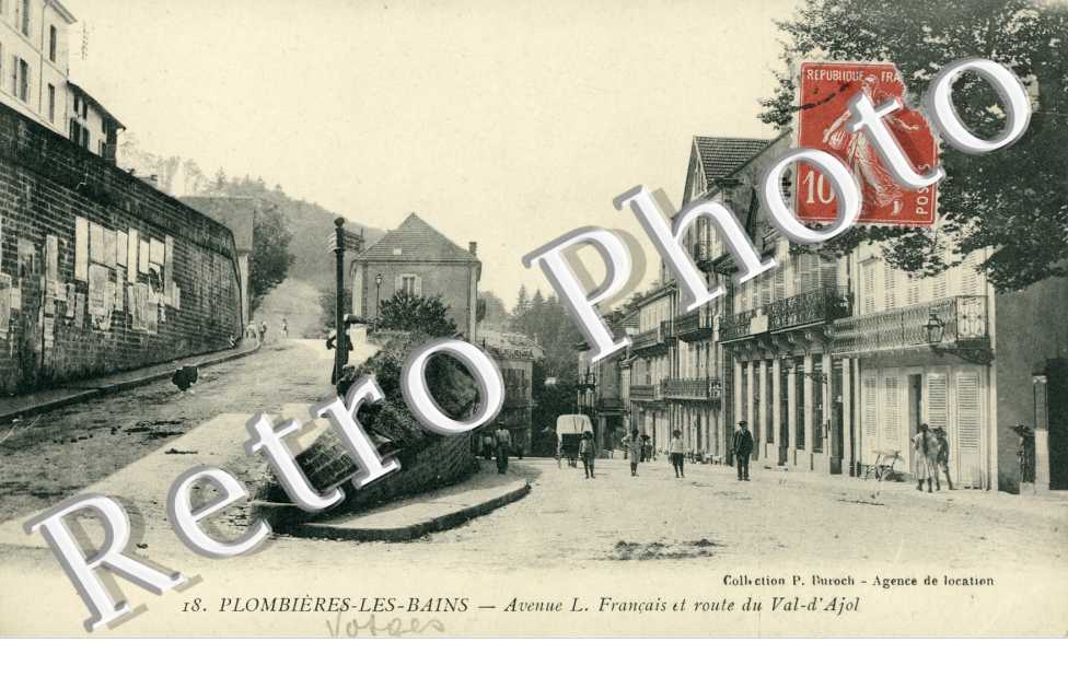Avenue L. FRancais et Route du Val d'Ajol