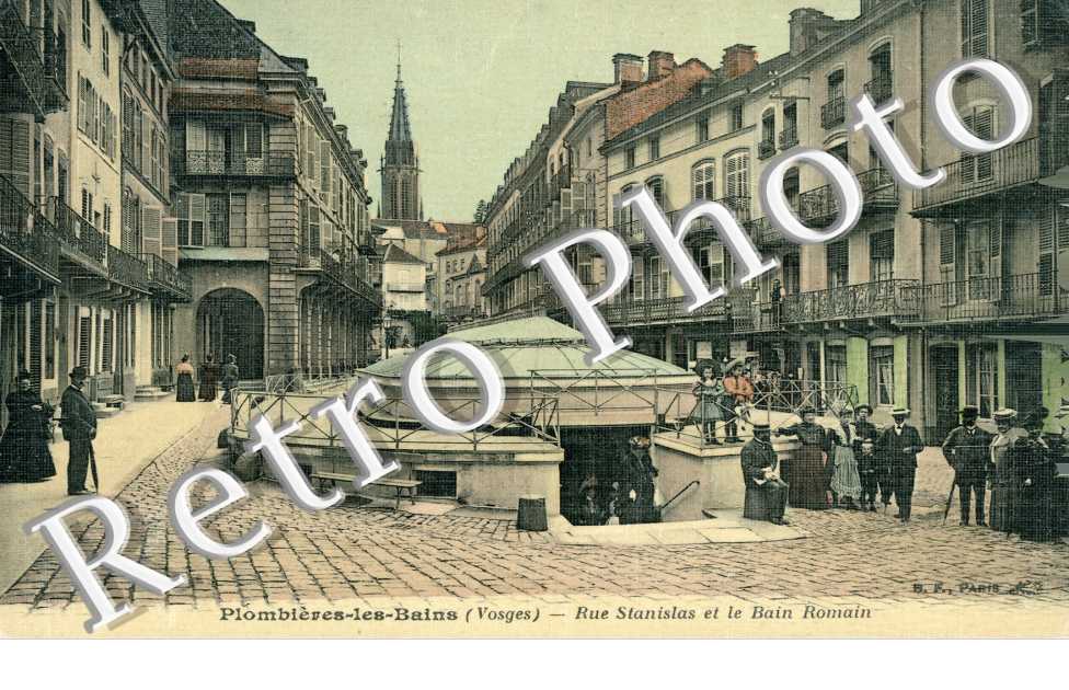Rue stanislas et le bain romain
