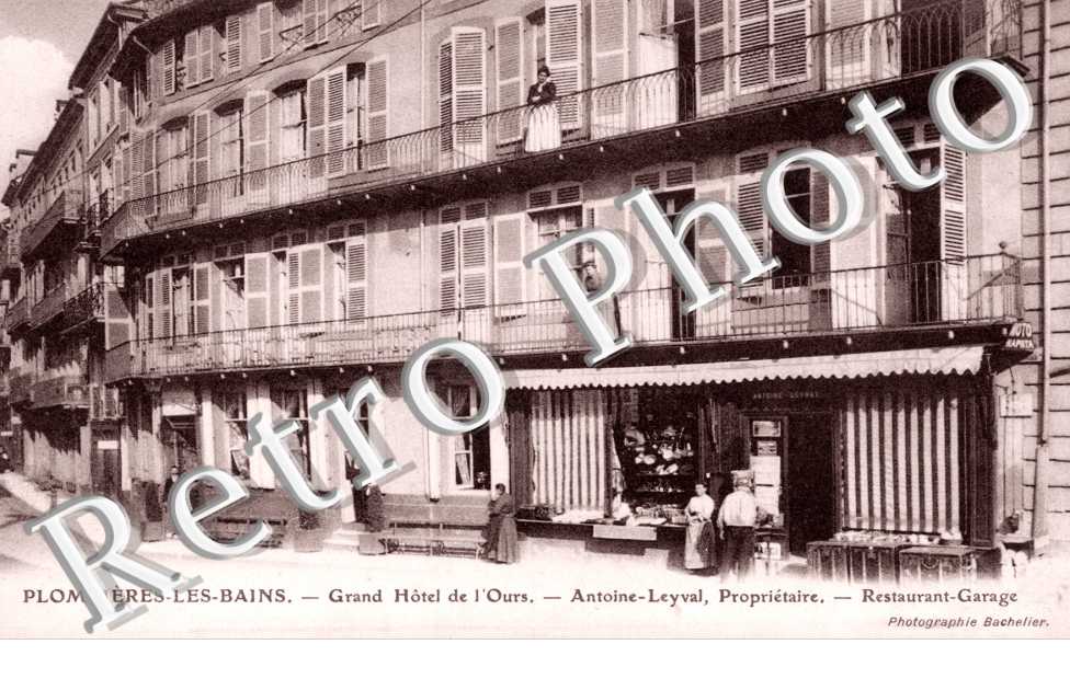 Le Grand Hôtel de l'Ours, Antoine-Leyval Proprietaire, Restaurant - Garage
