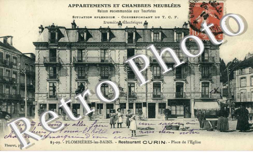 Restaurant Curin, la Place de l'Eglise