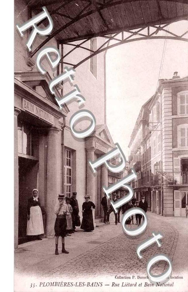 la Rue Lietard et le Bain National
