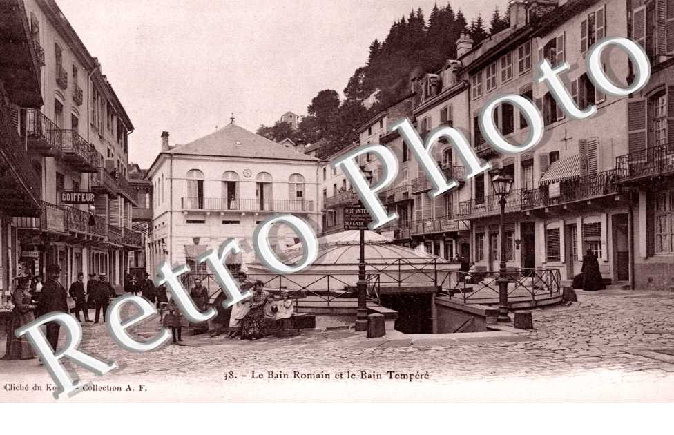 le Bain Romain et le Bain Tempere