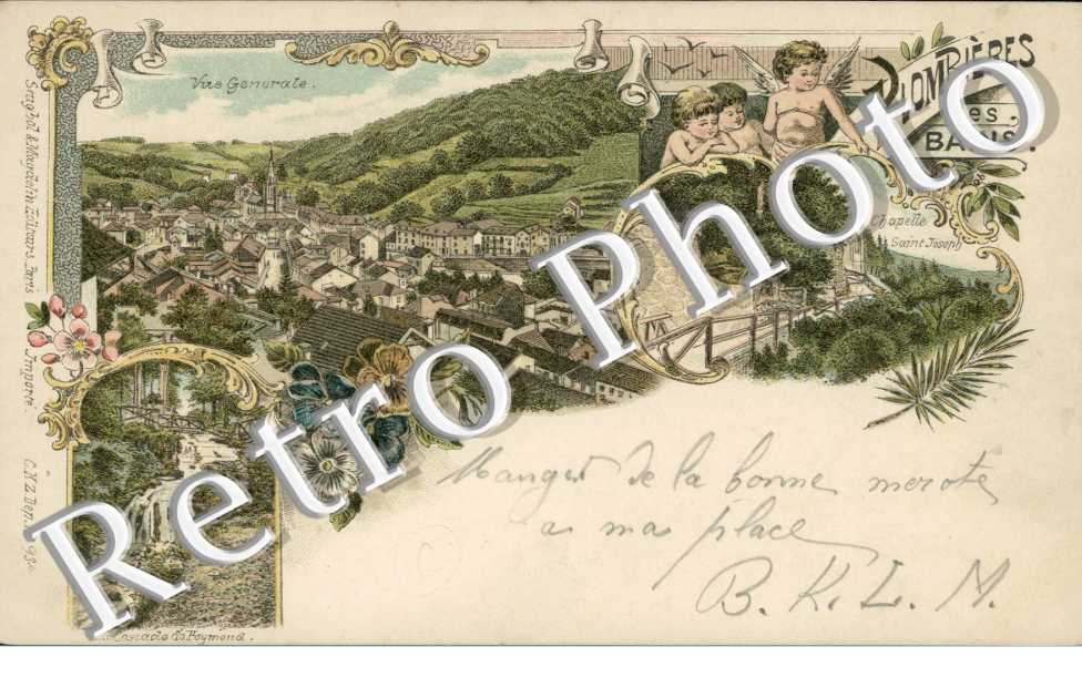Plombieres-les-Bains, Vue Generale