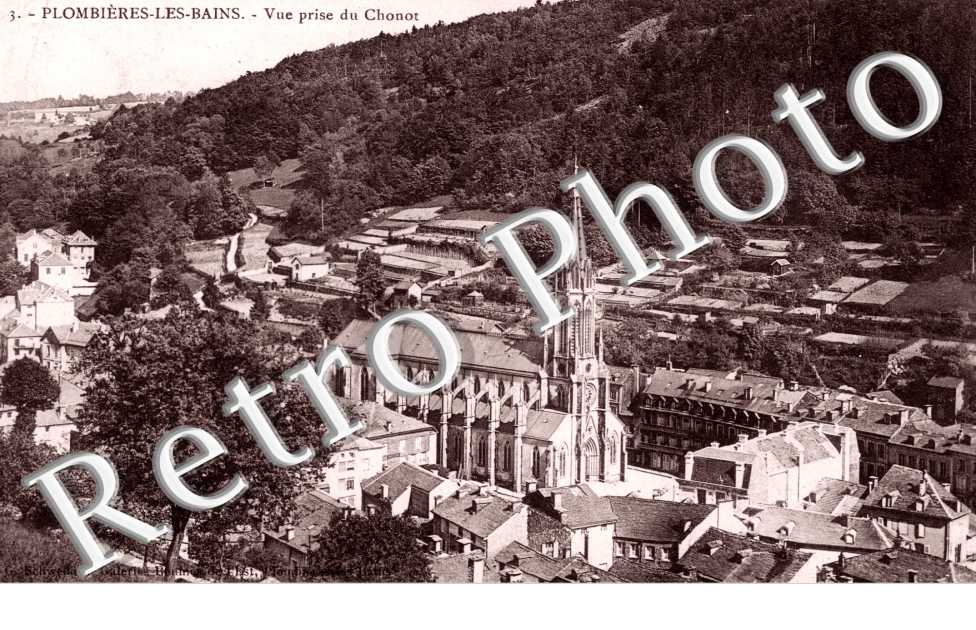 vue prise du Chonot
