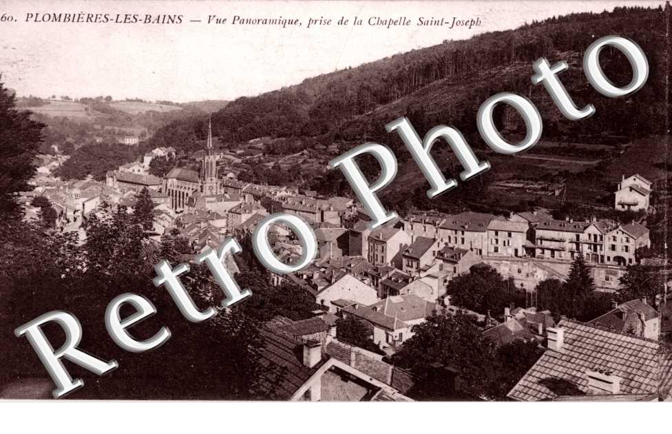 vue panoramique prise de la Chapelle Saint-Joseph