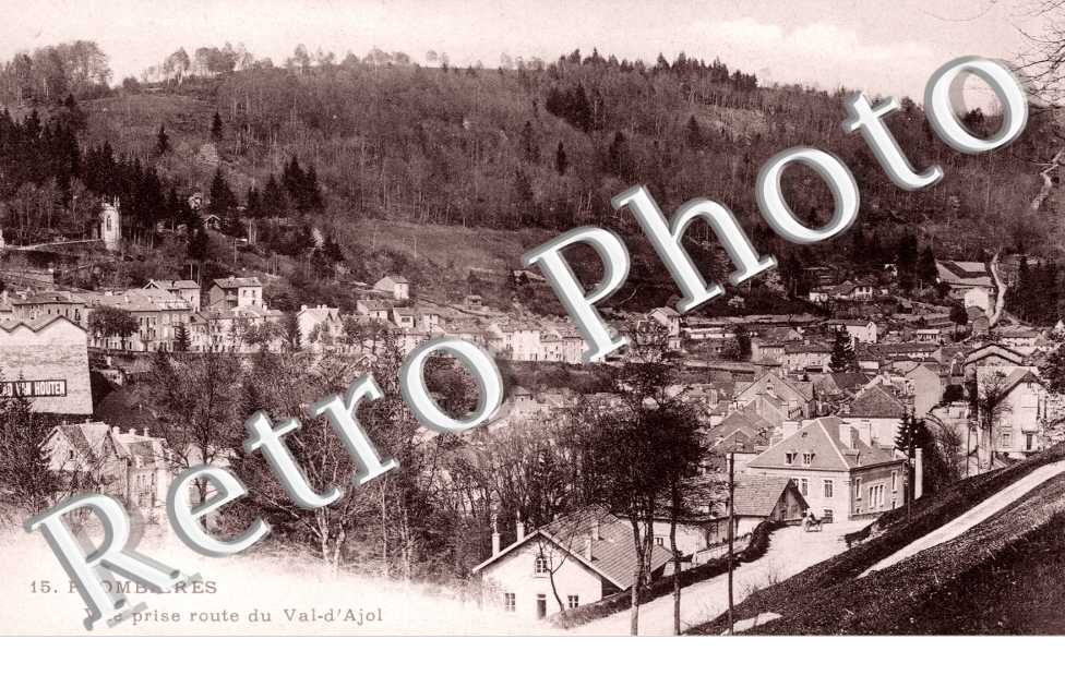 Vue prise de la Route du Val d'Ajol