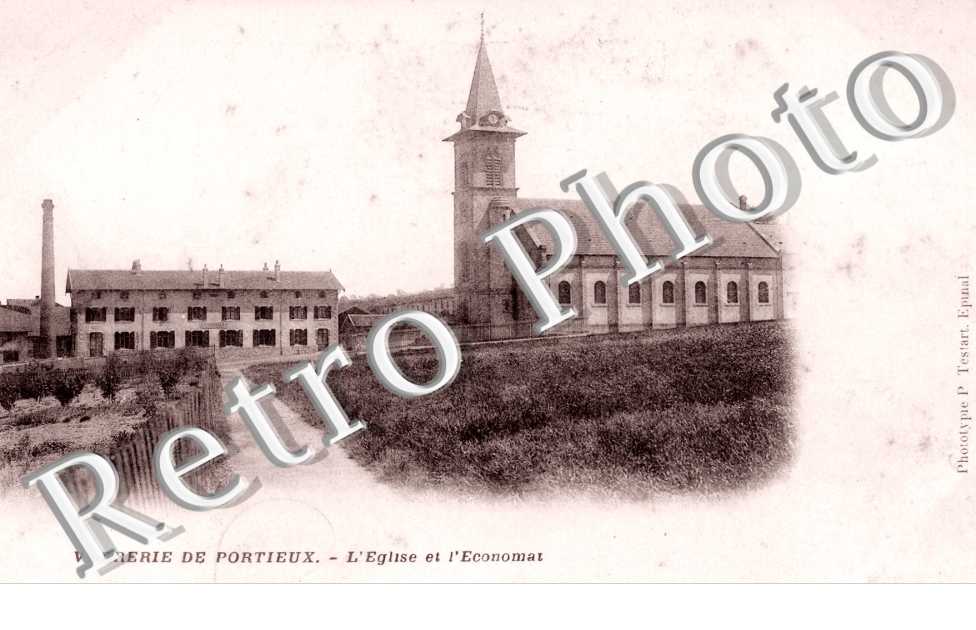 Verrerie - l'Eglise et l'Economat