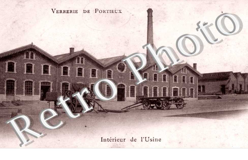 Verrerie - Intérieur de l'Usine