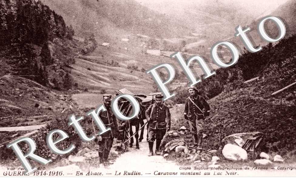 Le Rudlin, caravane montant au Lac Noir