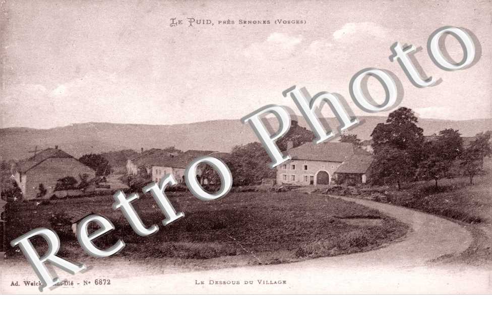 Le dessous du village