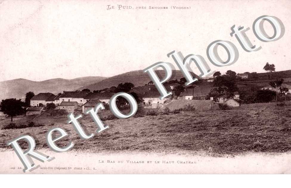 Bas du village et le chateau