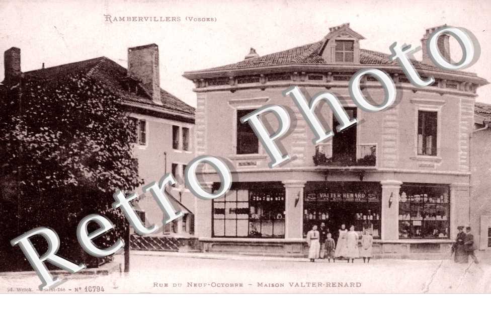 Rue du Neuf Octobre, Maison Valter Renard