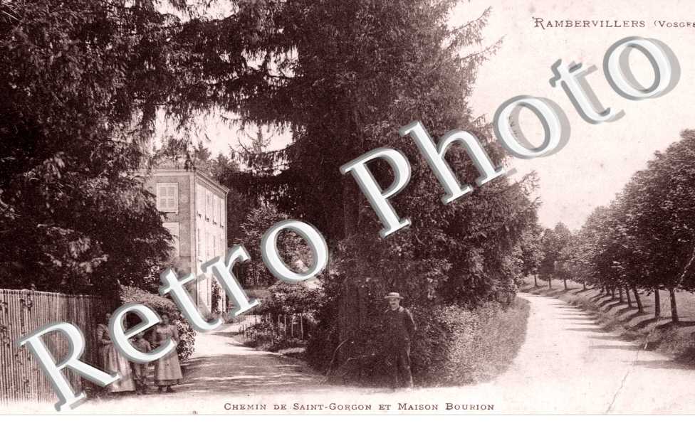 Chemain de Saint Gordon et maison Bourion