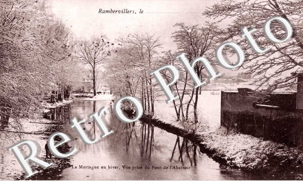 La Mortagne en hiver