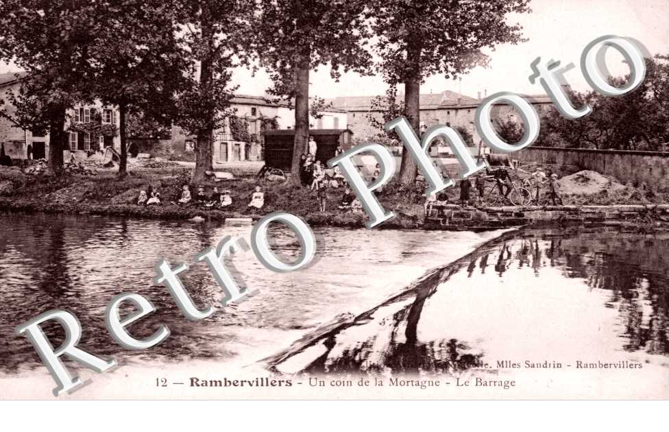 Un Coin de la Mortagne, le Barrage