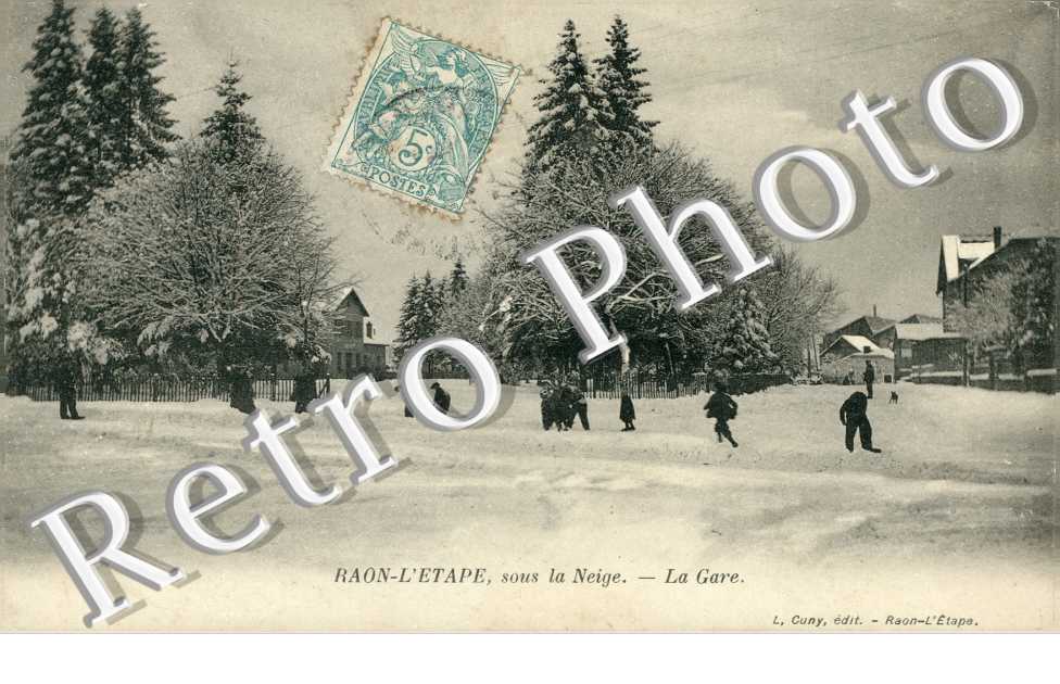 La gare - sous la neige