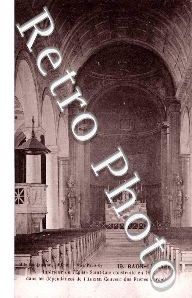 Interieur de l'Eglise Saint Luc