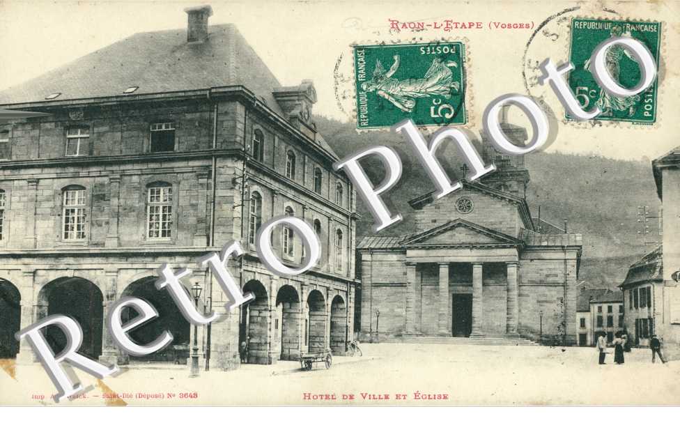 Hotel de Ville et L'Eglise