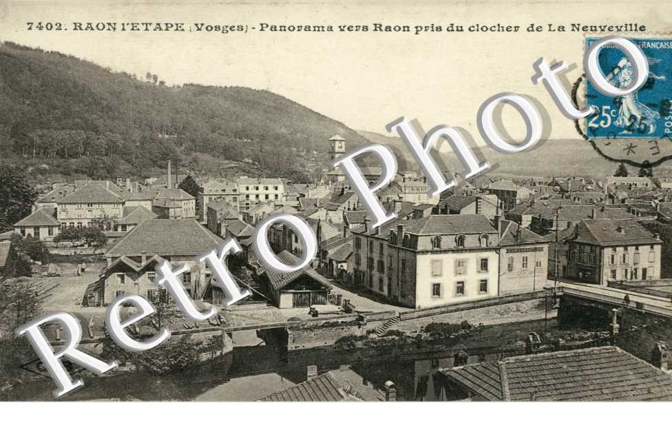Panorama pris du clocher de La Neuveville