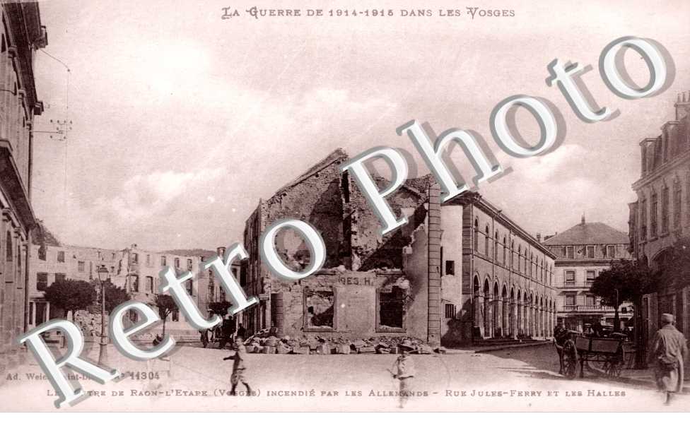 Rue Jules Ferry et halles