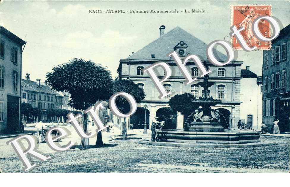 fontaine monumentale  la mairie